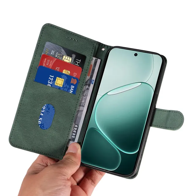 Housse Oppo A6 Pro simili cuir artistique