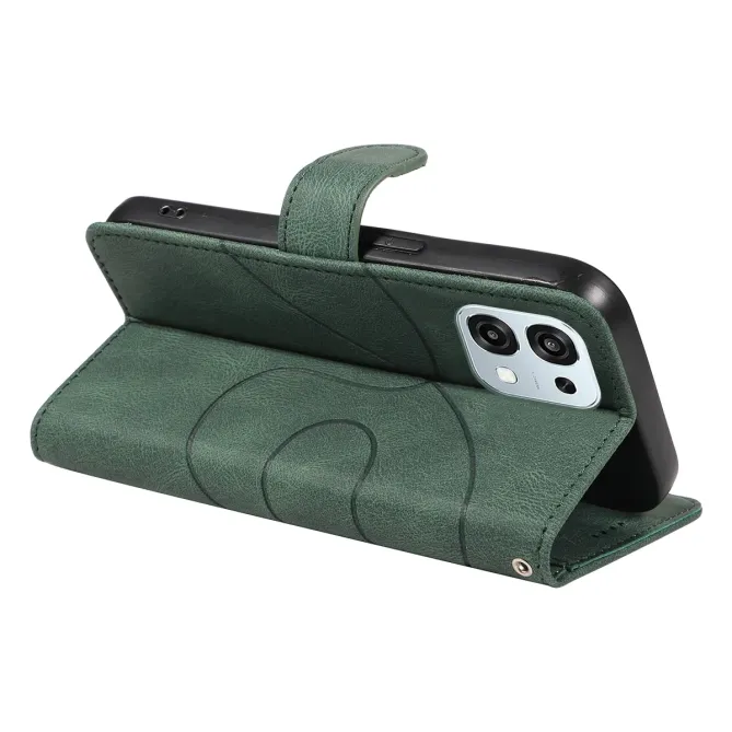 Housse Oppo A6 Pro simili cuir artistique