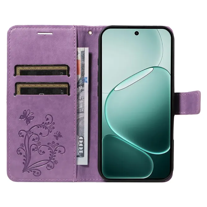 Housse Oppo A6 Pro Papillons fonction support