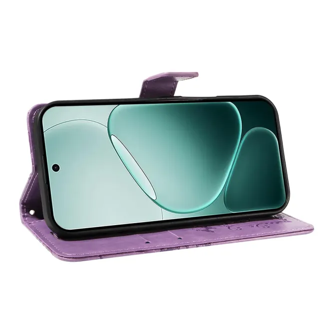 Housse Oppo A6 Pro Papillons fonction support