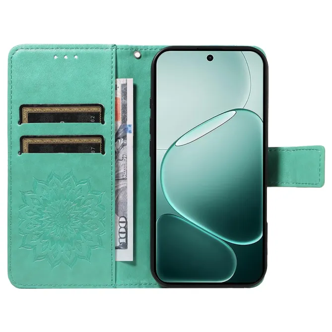 Housse Oppo A6 Pro Sunflower à lanière