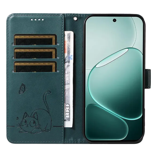 Housse Oppo A6 Pro Chat avec Lanière | MINA