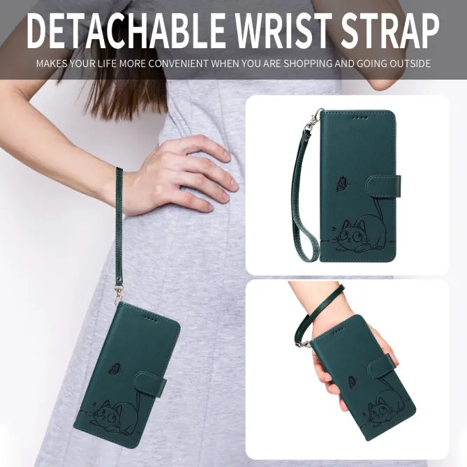 Housse Oppo A6 Pro Chat avec Lanière | MINA