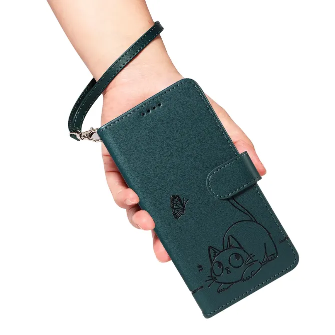 Housse Oppo A6 Pro Chat avec Lanière | MINA