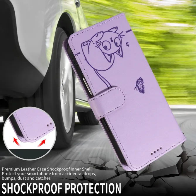 Housse Oppo A6 Pro Chat avec Lanière | MINA