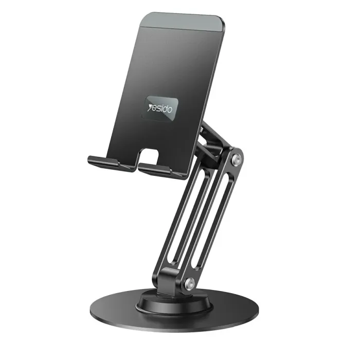 Support bureau 360° aluminium téléphone & tablette