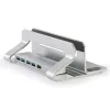 Support vertical ordinateur avec hub USB 4 ports