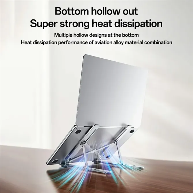 Support aluminium ajustable pour laptop (13-20") | LP07