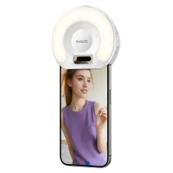 Lampe selfie portable LED clip 3 modes | Luna