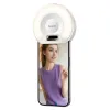 Lampe selfie portable LED clip 3 modes | Luna