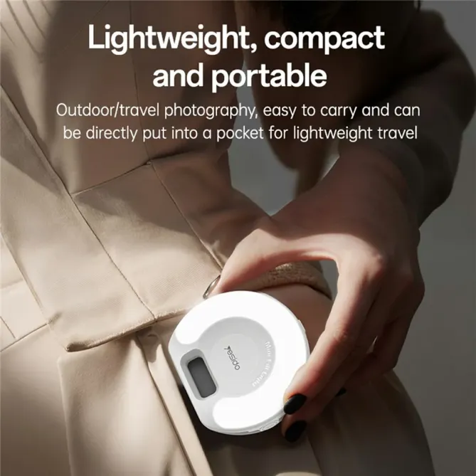 Lampe selfie portable LED clip 3 modes | Luna