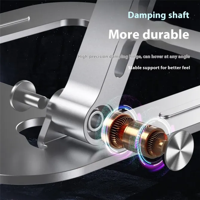 Support Pliable PC Portable 17,3" Nano-Acier Double Bras Ajustable