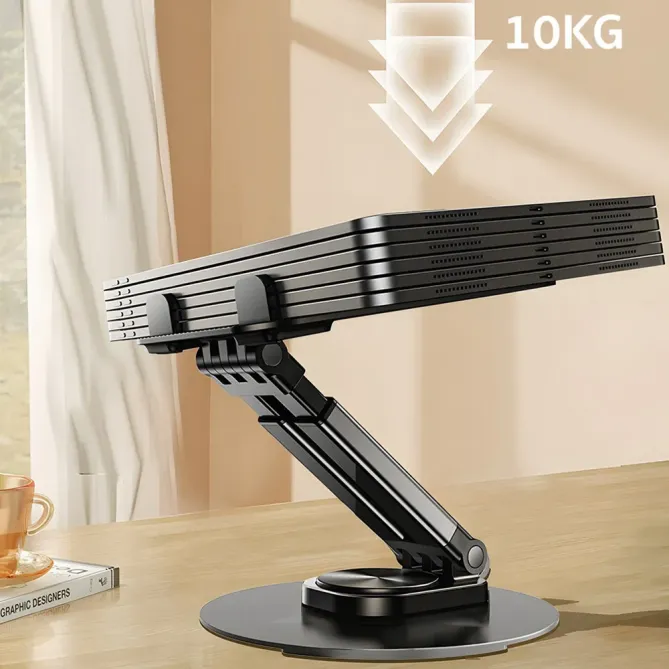 Support télescopique rotatif tablette