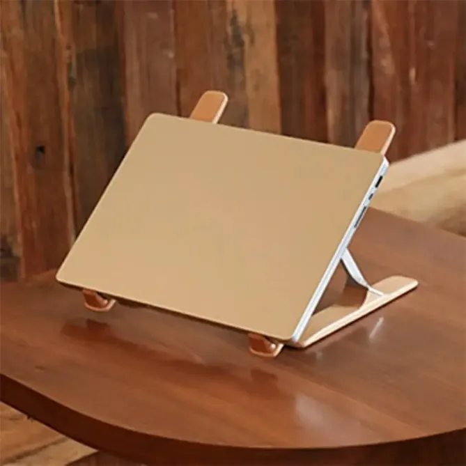 Support ajustable alu/bois ordinateurs 14-16" - photo 9