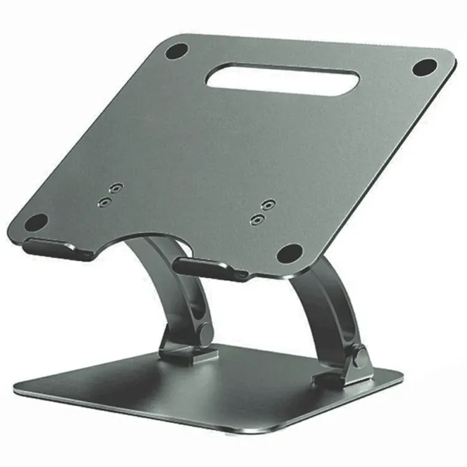 Support aluminium réglable ventilé ordinateur 16"