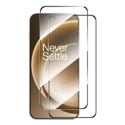 Protections d'écran OnePlus 15 en verre trempé Full Size (2 pièces)