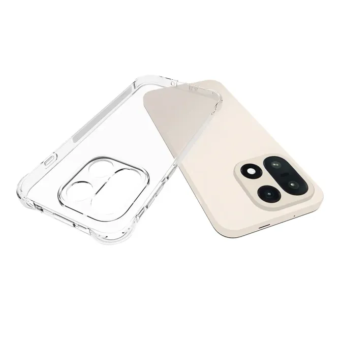 Pack OnePlus 15 | Coque Coins Renforcés Transparente avec 2 Verre Trem