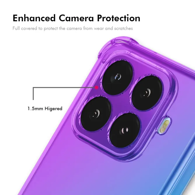 Coque Xiaomi 15T Pro Transparente Bicolore