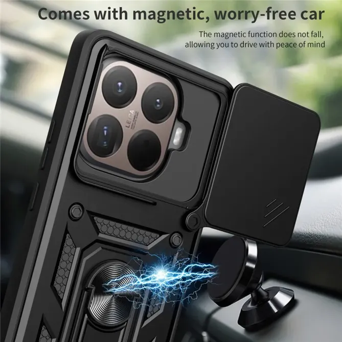 Coque Xiaomi 15T Pro Camera Slide Fonction Support