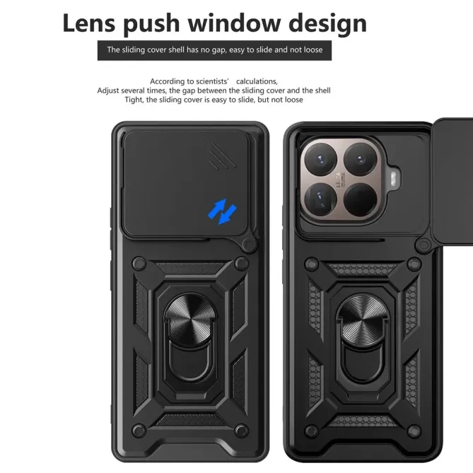 Coque Xiaomi 15T Pro Camera Slide Fonction Support