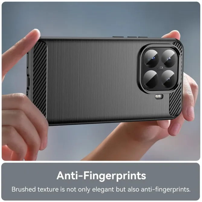 Coque Xiaomi 15T Pro flexible effet brossé