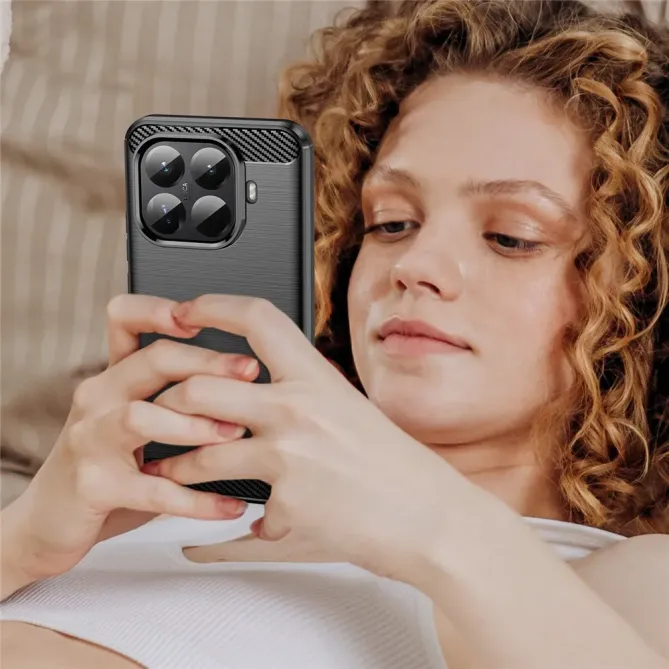 Coque Xiaomi 15T Pro flexible effet brossé