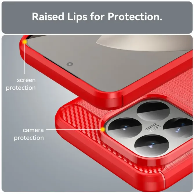 Coque Xiaomi 15T Pro flexible effet brossé