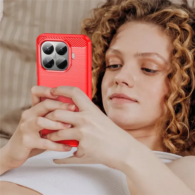 Coque Xiaomi 15T Pro flexible effet brossé