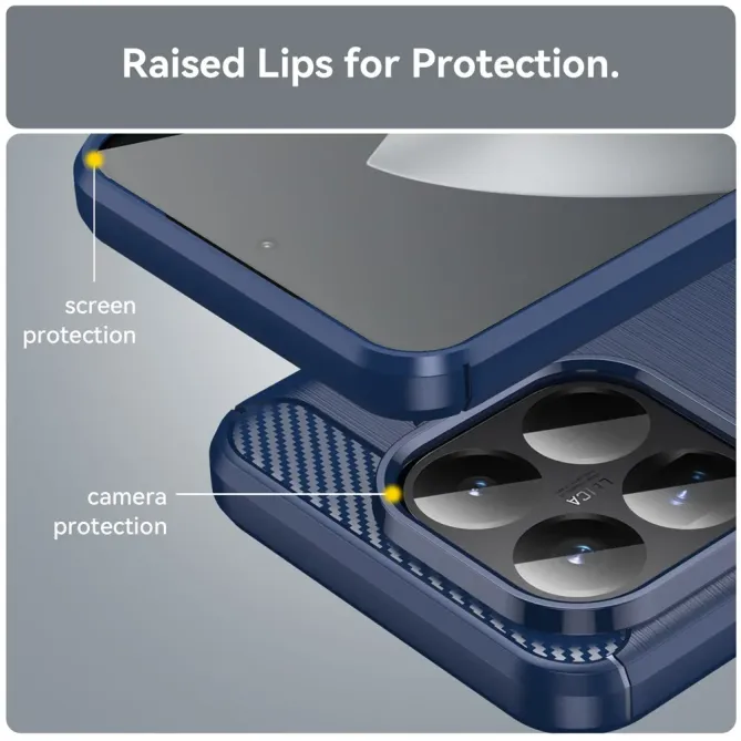 Coque Xiaomi 15T Pro flexible effet brossé