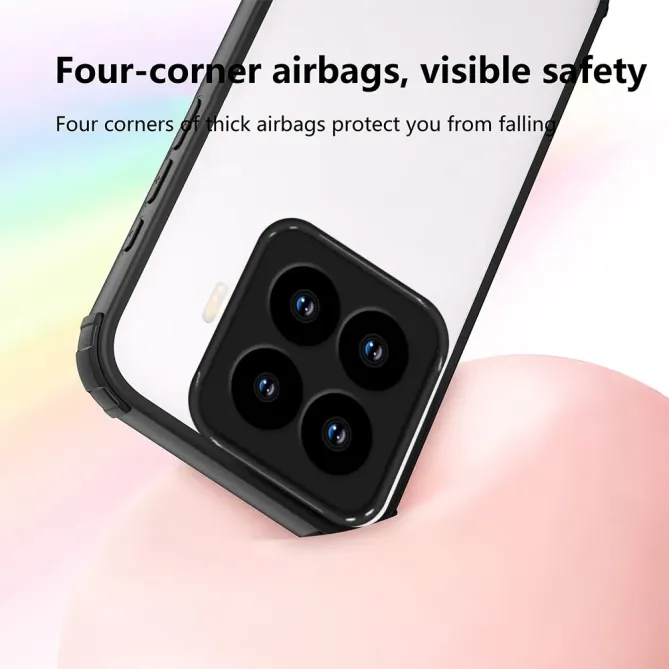 Coque Xiaomi 15T Pro Coins Renforcés Semi-Transparente