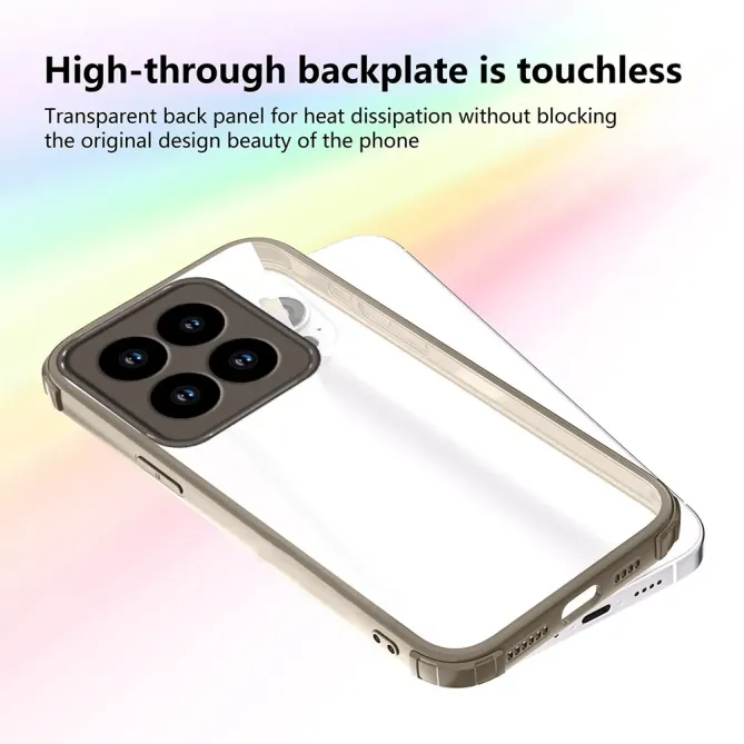 Coque Xiaomi 15T Pro Coins Renforcés Semi-Transparente