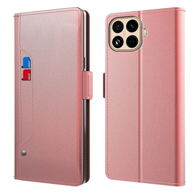 Housse Xiaomi 15T Pro Flip premium porte cartes avec miroir