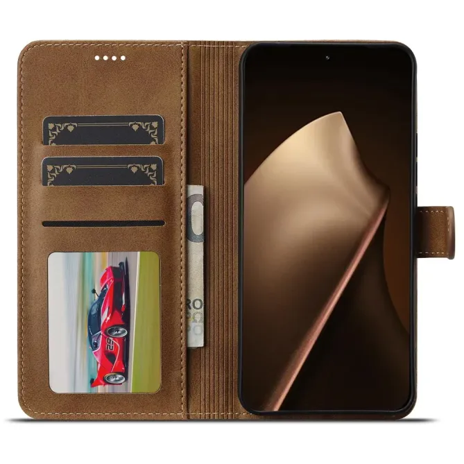 Housse Xiaomi 15T Pro Effet Cuir LC.IMEEKE