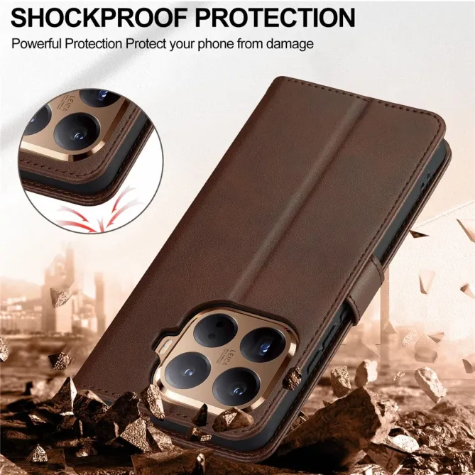 Housse Xiaomi 15T Pro Effet Cuir LC.IMEEKE