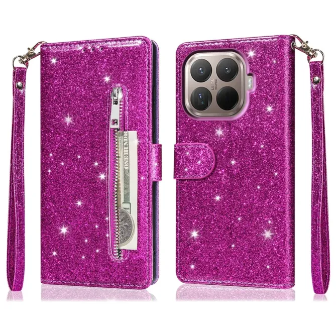 Housse Xiaomi 15T Pro Pailletée Fermeture Zip