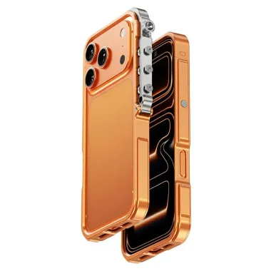 Coque iPhone 17 Pro Max Bumper Aluminium | Armure Extrême