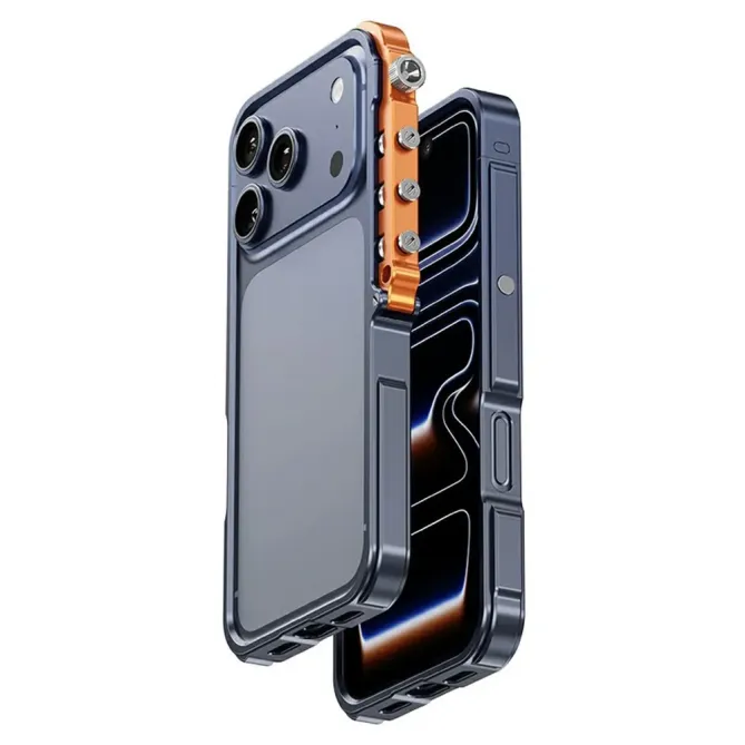 Coque iPhone 17 Pro Max Bumper Aluminium | Armure Extrême