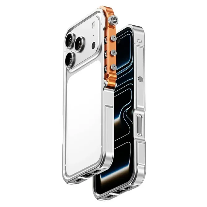 Coque iPhone 17 Pro Max Bumper Aluminium | Armure Extrême