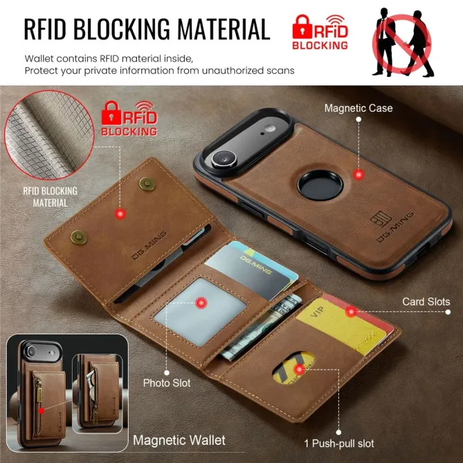 Coque iPhone Air Portefeuille Amovible | M5 Series
