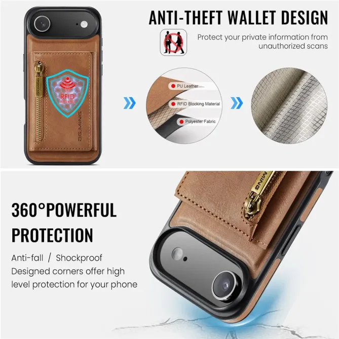 Coque iPhone Air Portefeuille Amovible | M5 Series