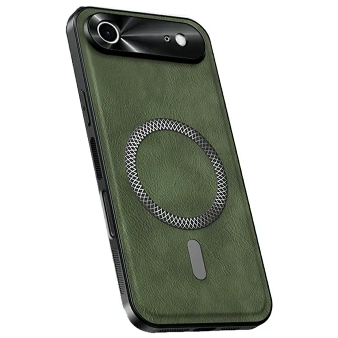 Coque iPhone Air Compatible MagSafe Cadre Métal