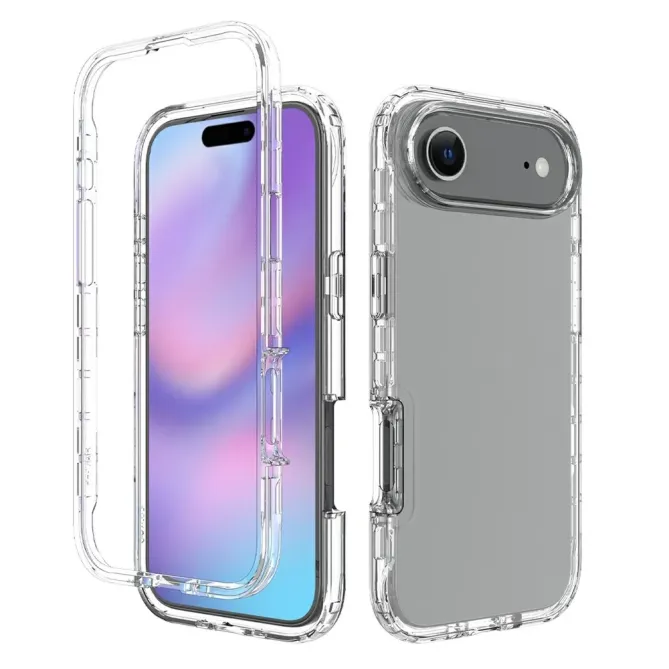 Coque iPhone Air transparent dégradé de couleur