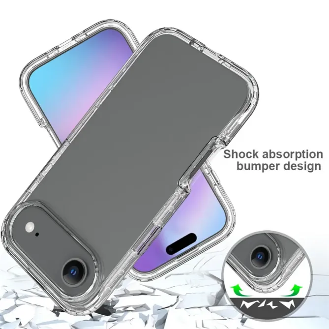 Coque iPhone Air transparent dégradé de couleur