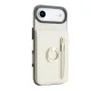 Coque iPhone Air Zippée RFID Porte-cartes Rétro