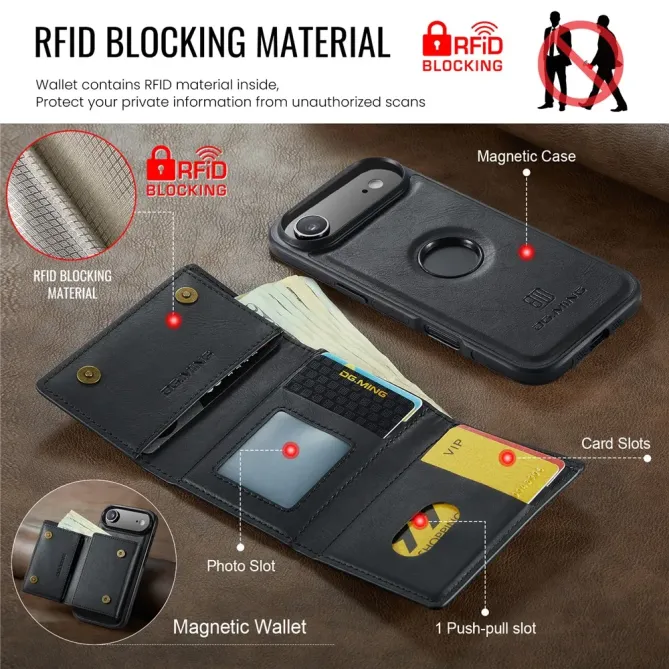Coque iPhone Air avec Porte-Cartes Amovible M6 Series