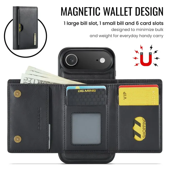 Coque iPhone Air avec Porte-Cartes Amovible M6 Series