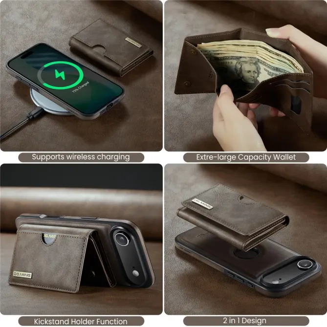 Coque iPhone Air avec Porte-Cartes Amovible M6 Series