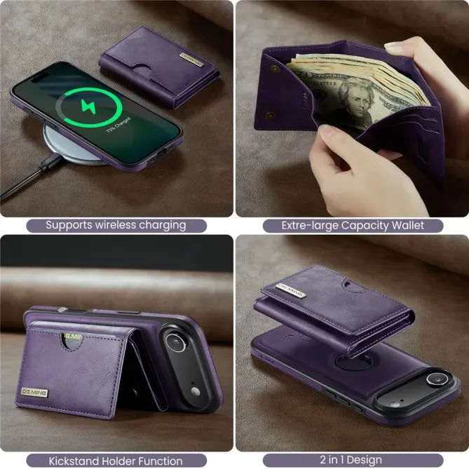 Coque iPhone Air avec Porte-Cartes Amovible M6 Series