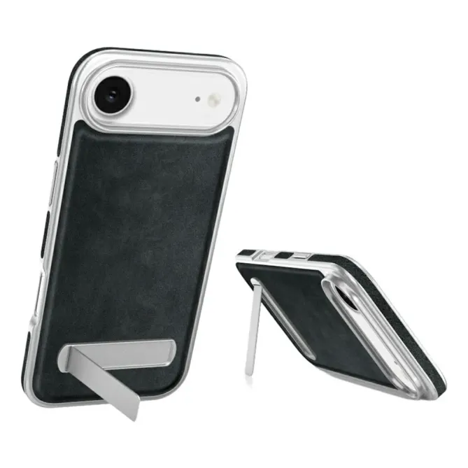 Coque iPhone Air Support Invisible Texture Cuir