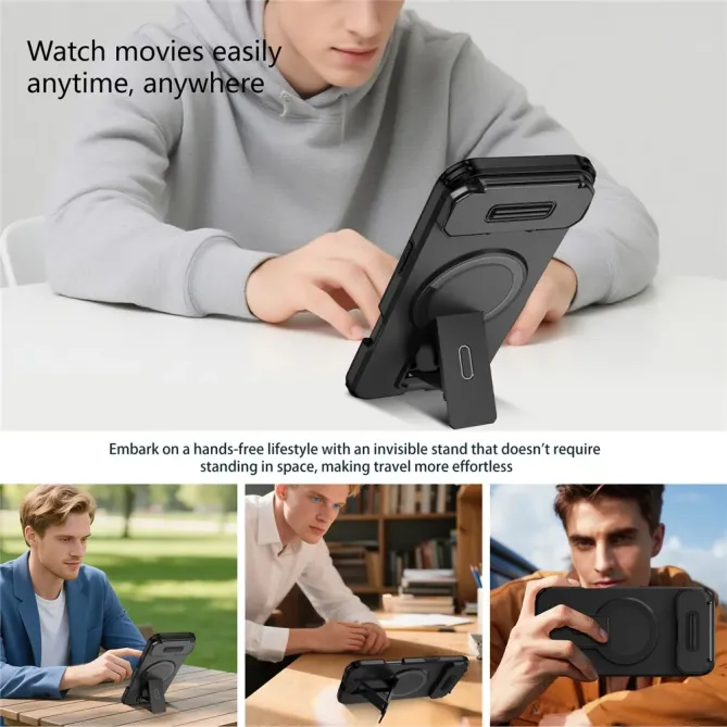 Coque iPhone Air Stand Protection Caméra